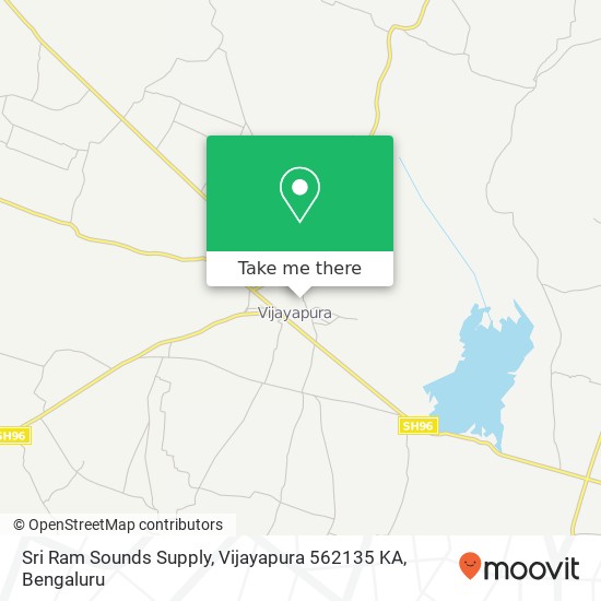 Sri Ram Sounds Supply, Vijayapura 562135 KA map