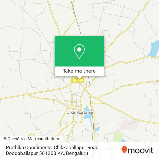 Prathika Condiments, Chikkaballapur Road Doddaballapur 561203 KA map