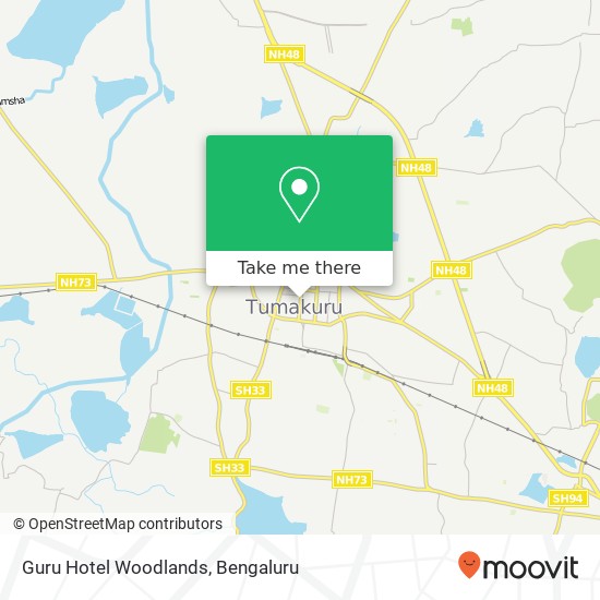 Guru Hotel Woodlands, Ashoka Road Tumakuru 572101 KA map