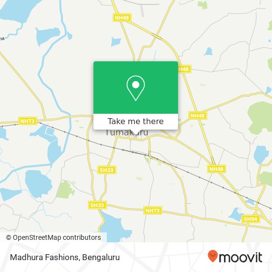 Madhura Fashions, M G Road Tumakuru 572101 KA map