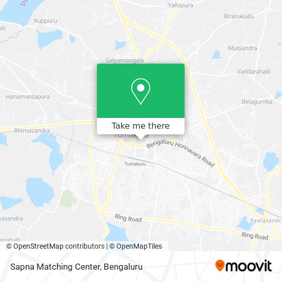 Sapna Matching Center map