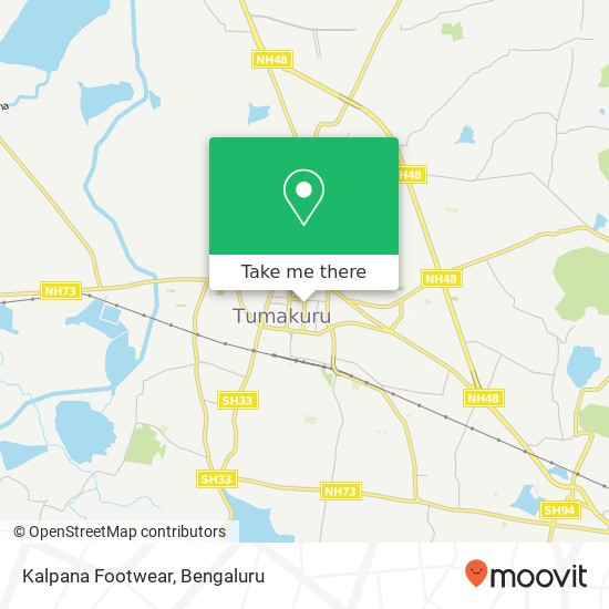 Kalpana Footwear, M G Road Tumakuru 572101 KA map