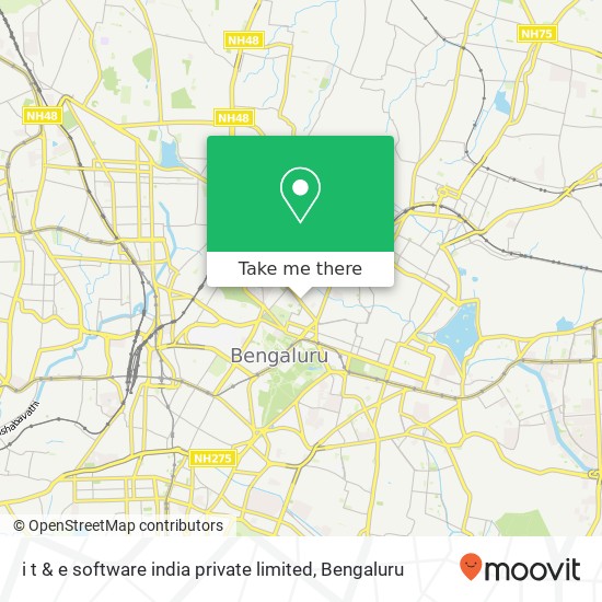 i t & e software india private limited map