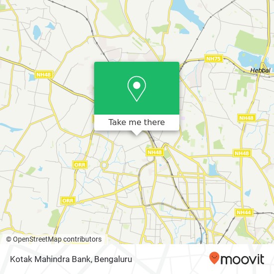 Kotak Mahindra Bank map