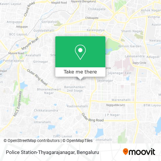 Police Station-Thyagarajanagar map