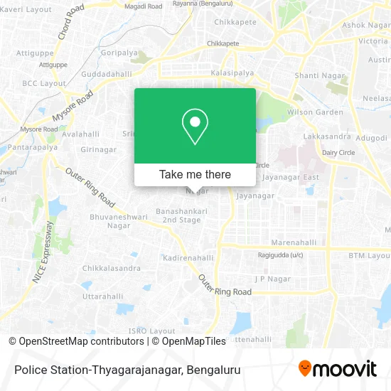Police Station-Thyagarajanagar map