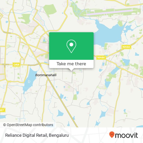 Reliance Digital Retail map