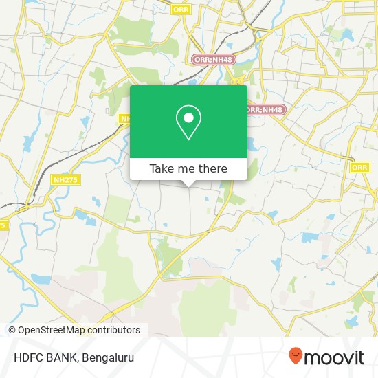 HDFC BANK map