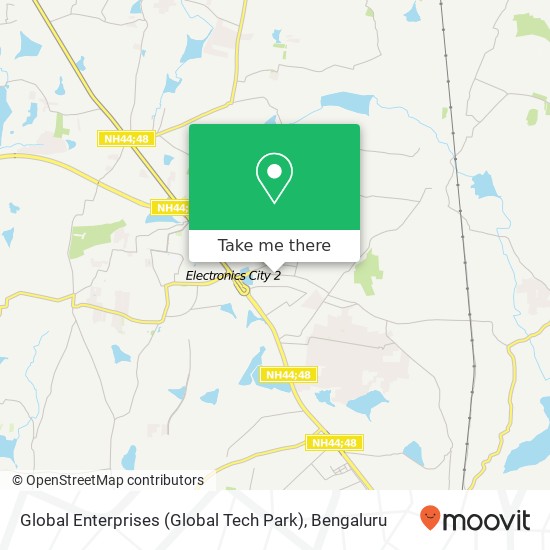 Global Enterprises (Global Tech Park) map