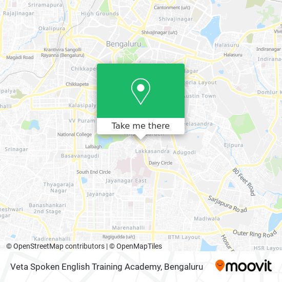 Veta Spoken English Training Academy map