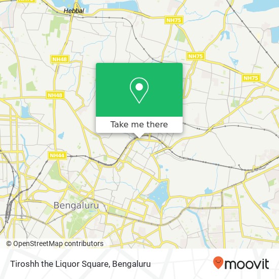 Tiroshh the Liquor Square map