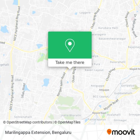 Marilingappa Extension map
