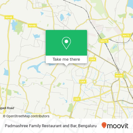 Padmashree Family Restaurant and Bar map