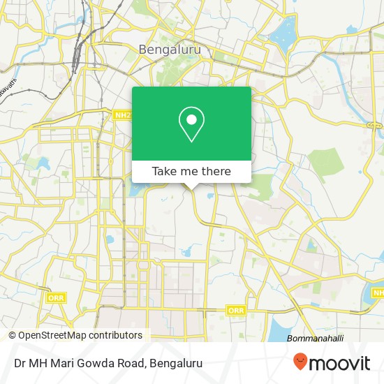 Dr MH Mari Gowda Road map