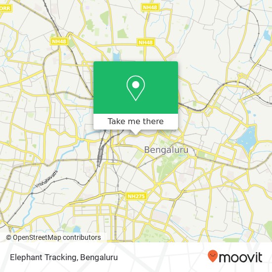 Elephant Tracking map