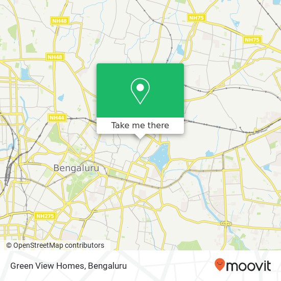 Green View Homes map