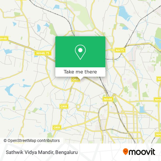 Sathwik Vidya Mandir map