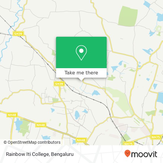 Rainbow Iti College map