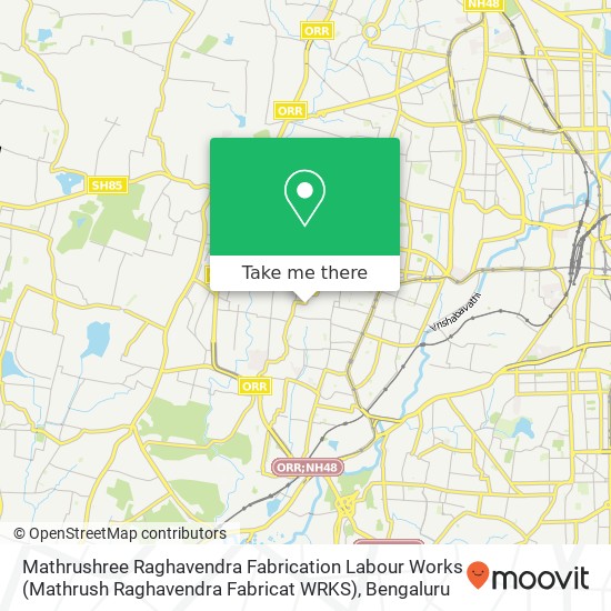 Mathrushree Raghavendra Fabrication Labour Works (Mathrush Raghavendra Fabricat WRKS) map