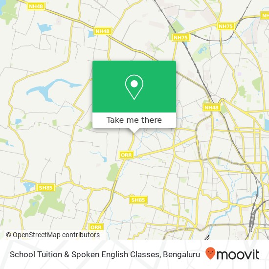 School Tuition & Spoken English Classes map