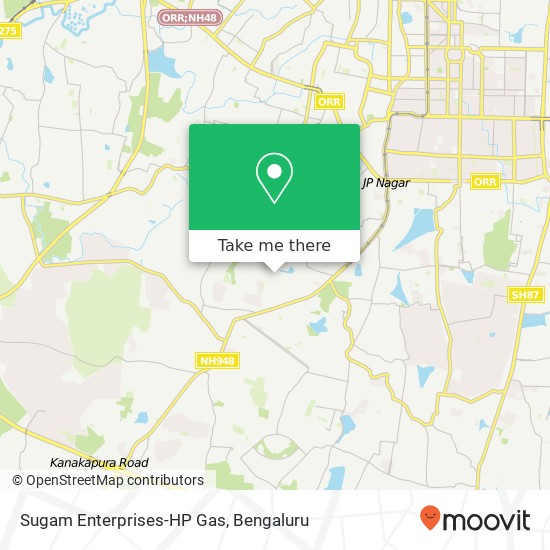 Sugam Enterprises-HP Gas map