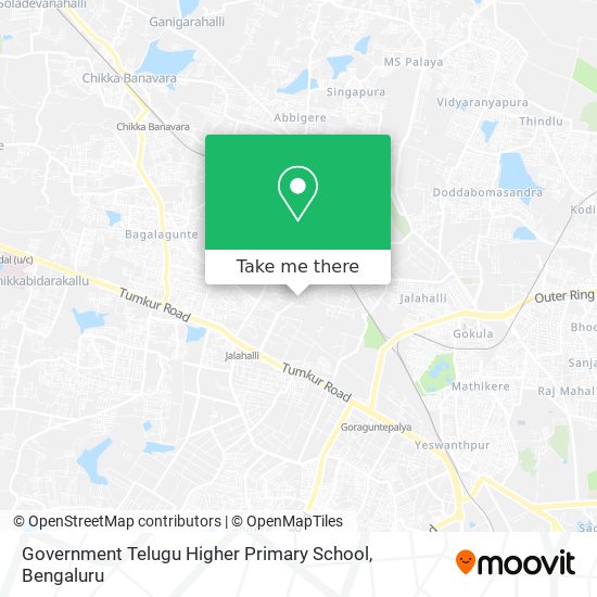 Government Telugu Higher Primary School map