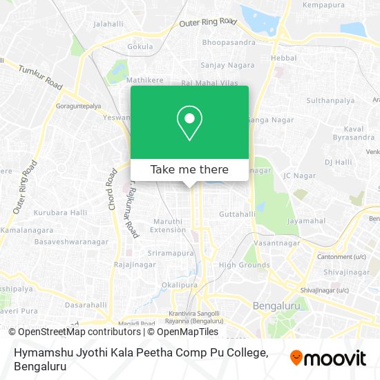 Hymamshu Jyothi Kala Peetha Comp Pu College map