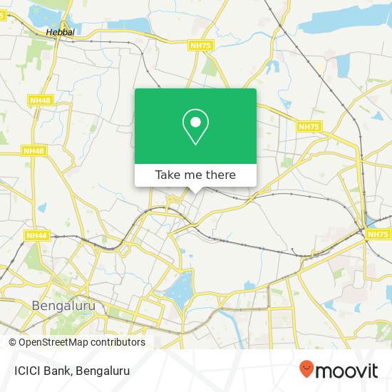 ICICI Bank map