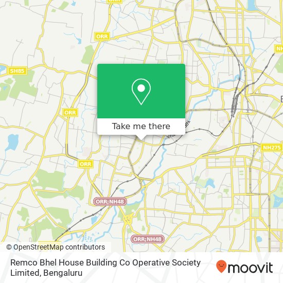 Remco Bhel House Building Co Operative Society Limited map