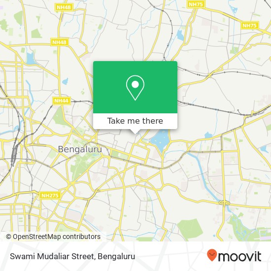 Swami Mudaliar Street map
