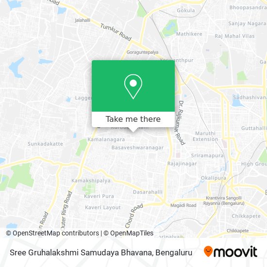 Sree Gruhalakshmi Samudaya Bhavana map