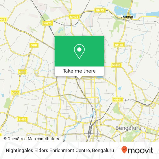 Nightingales Elders Enrichment Centre map