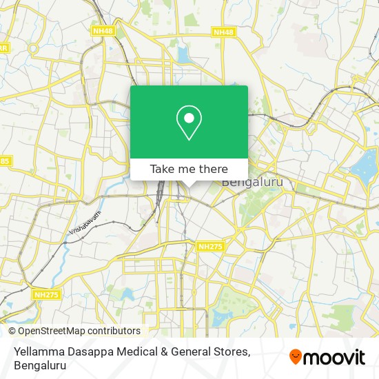 Yellamma Dasappa Medical & General Stores map