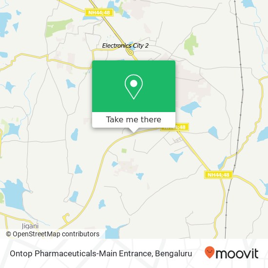 Ontop Pharmaceuticals-Main Entrance map