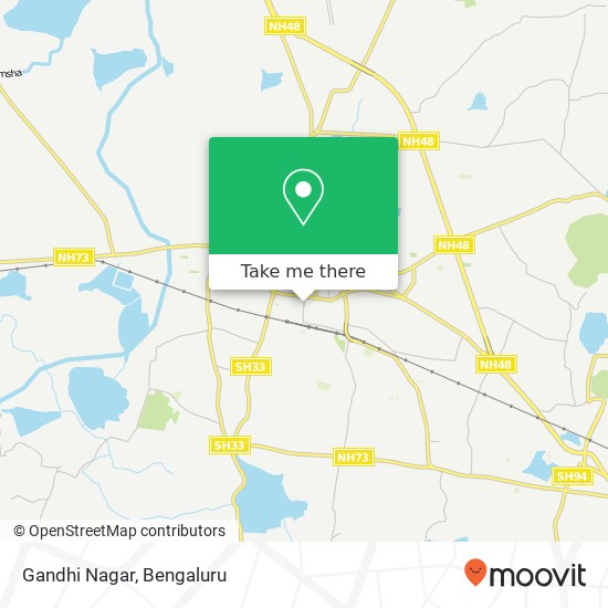 Gandhi Nagar map