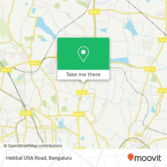 Hebbal USA Road map