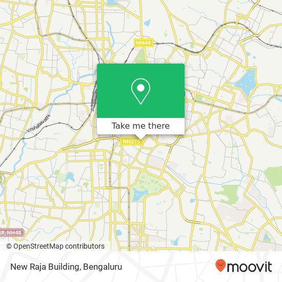New Raja Building map