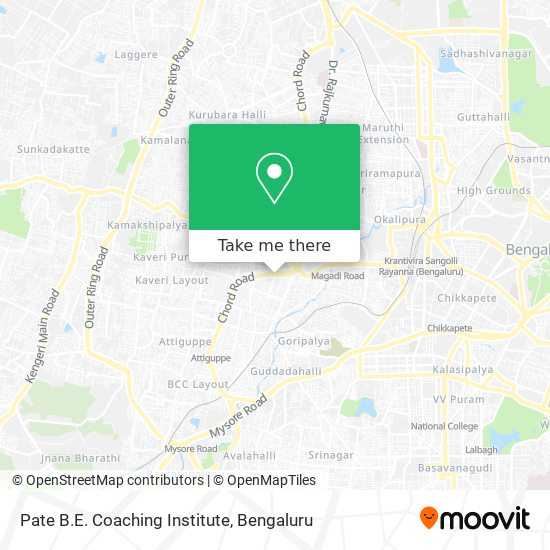 Pate B.E. Coaching Institute map