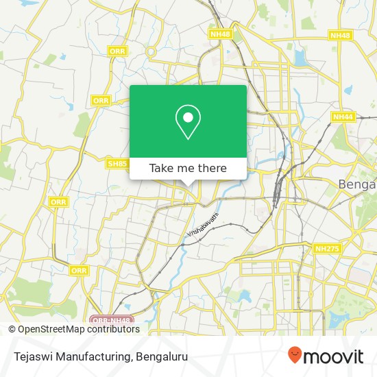 Tejaswi Manufacturing map