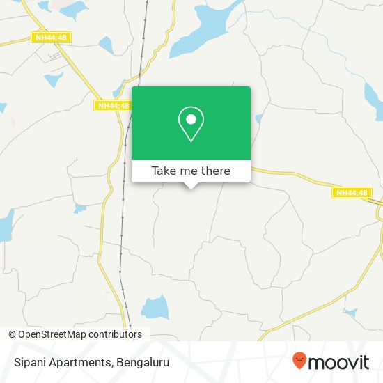 Sipani Apartments map