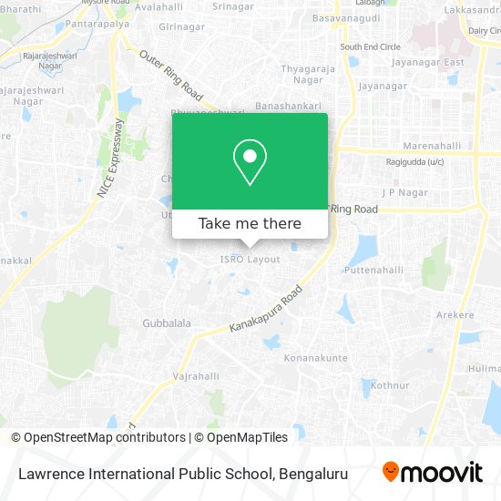 Lawrence International Public School map