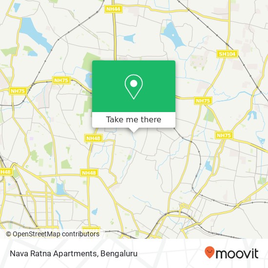 Nava Ratna Apartments map