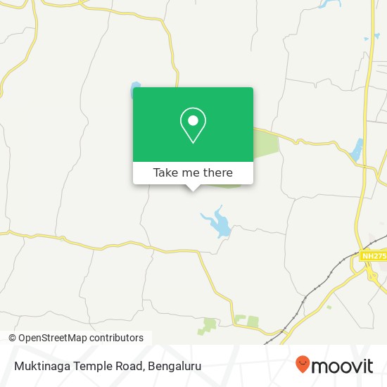 Muktinaga Temple Road map