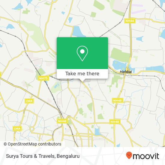 Surya Tours & Travels map