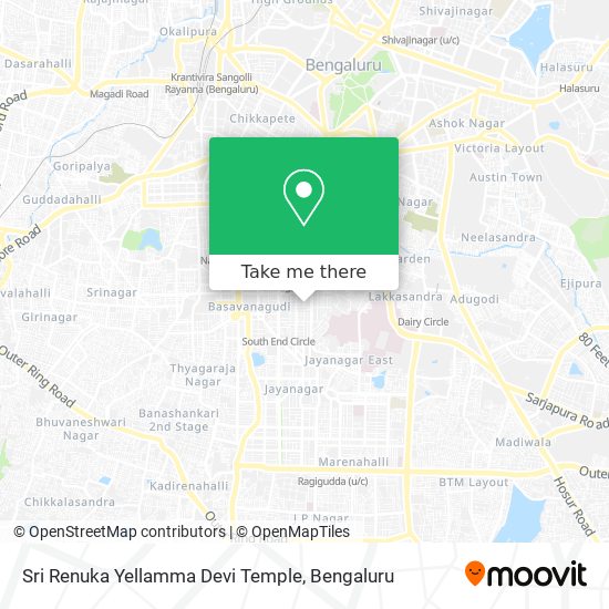 Sri Renuka Yellamma Devi Temple map