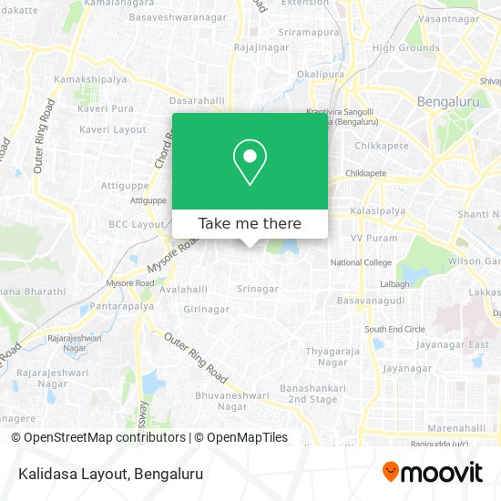 Kalidasa Layout map