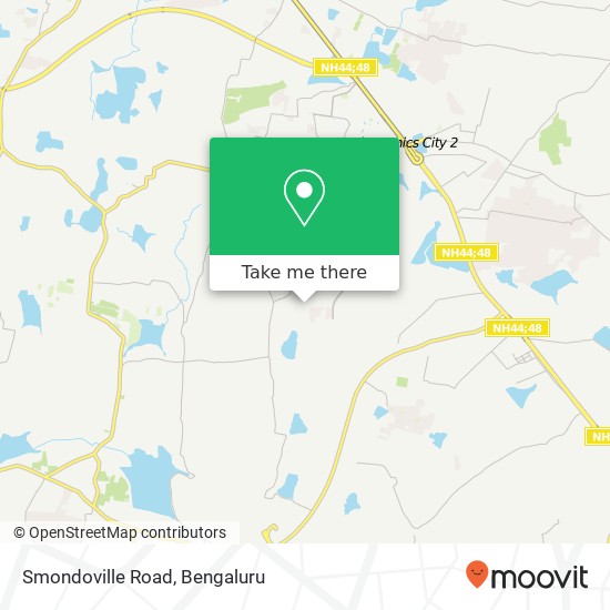 Smondoville Road map