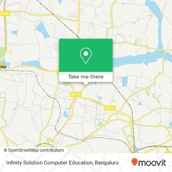 Infinity Solution Computer Education map