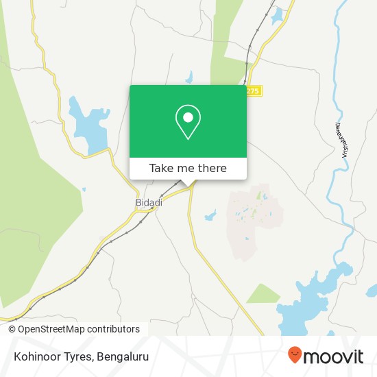 Kohinoor Tyres map