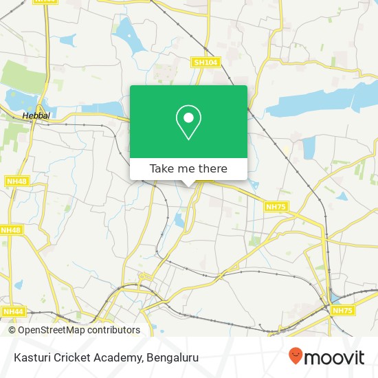 Kasturi Cricket Academy map